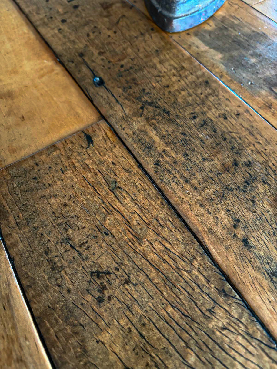 Reclaimed Manchester Textile Mill Maple Plank Flooring