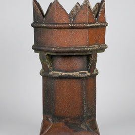Medium Salt Glazed Crown Chimney Pot