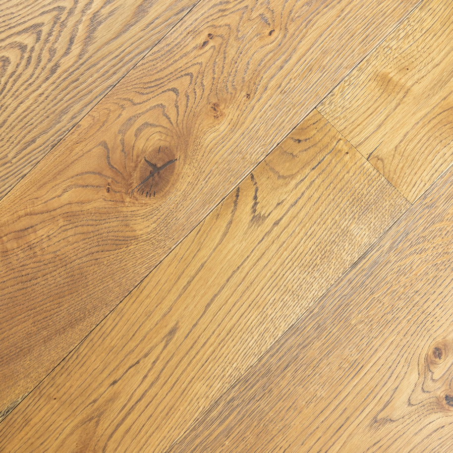 Pre Finished Contoured Cider Mill Antique Oak