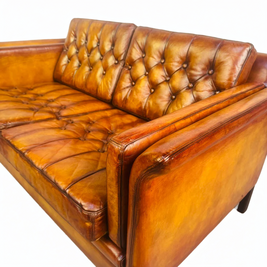 Vintage 1970s Danish two seater sofa