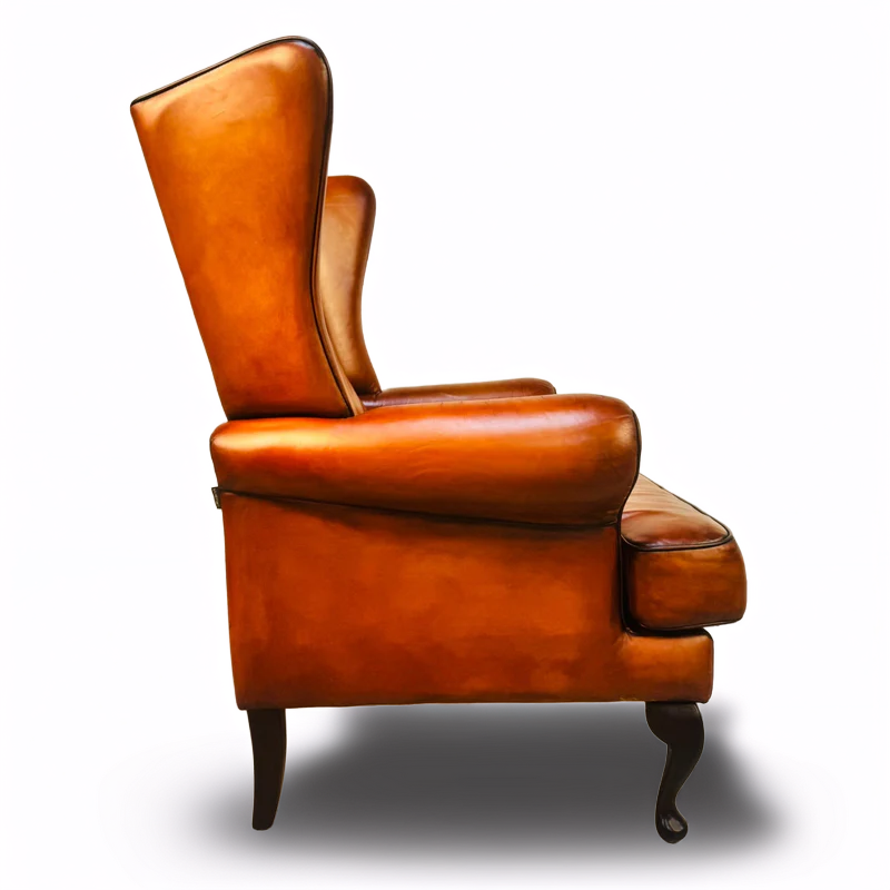 Beautiful vintage Danish wingback chair