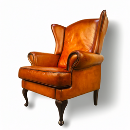 Beautiful vintage Danish wingback chair