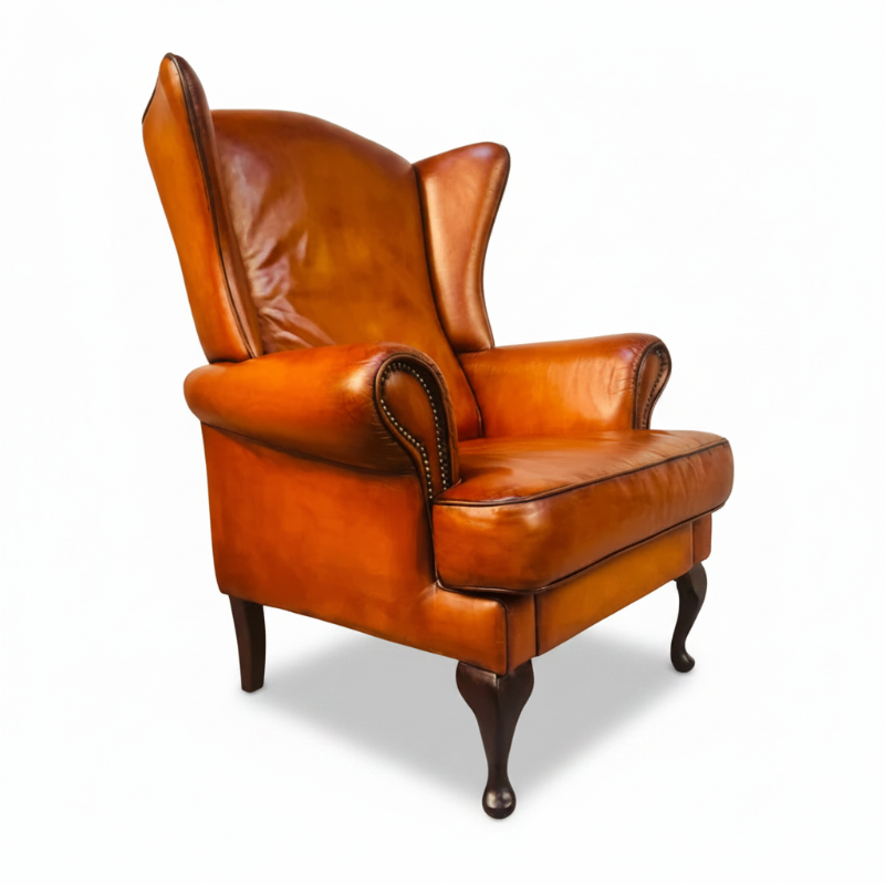 Beautiful vintage Danish wingback chair