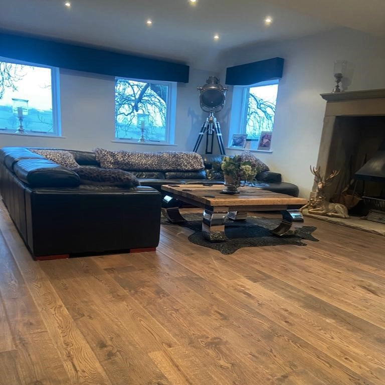 Pre Finished Contoured Cider Mill Midnight Oak