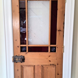 Starburst Pine Door