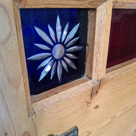 Starburst Pine Door