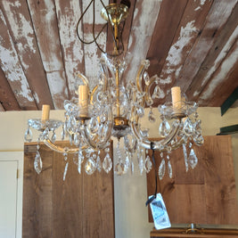 Fine Quality Marie Theresa 8 Candle Chandelier