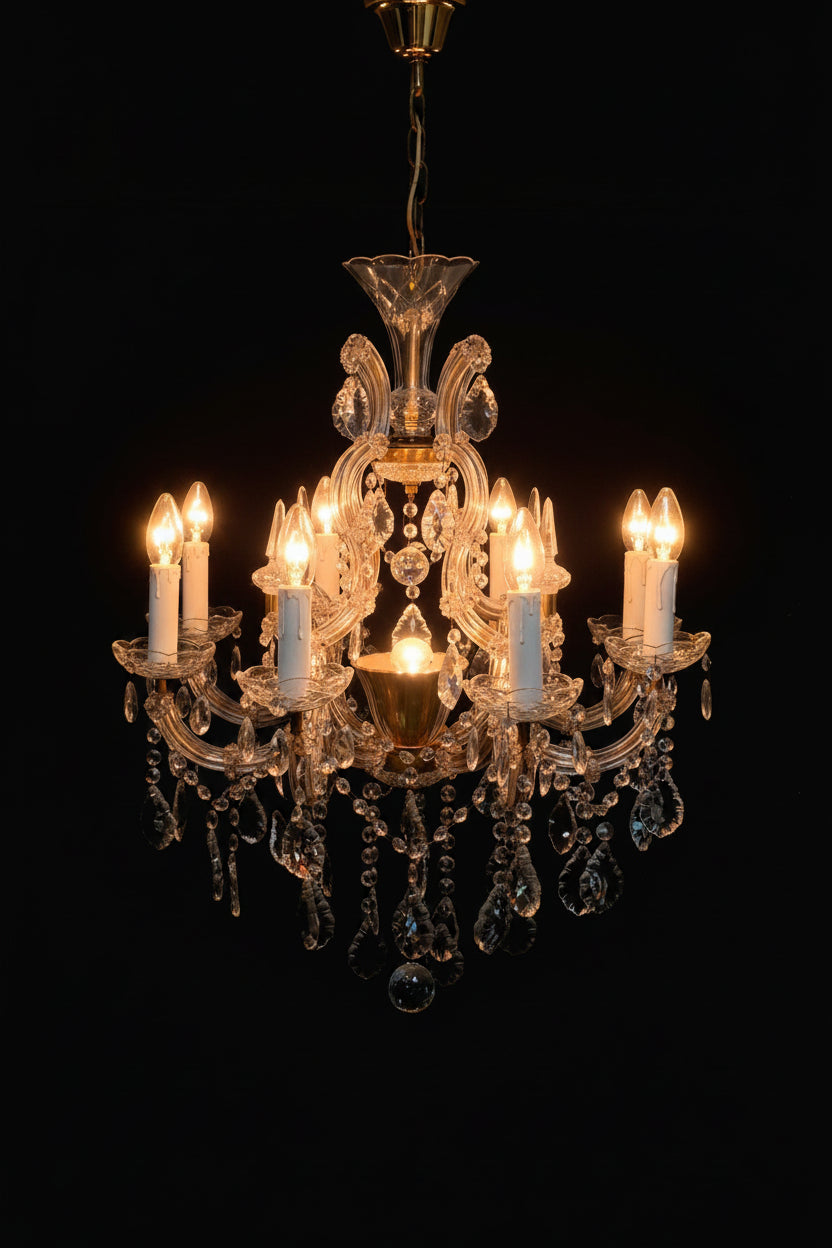 Marie Therese 8 Candle Chandelier