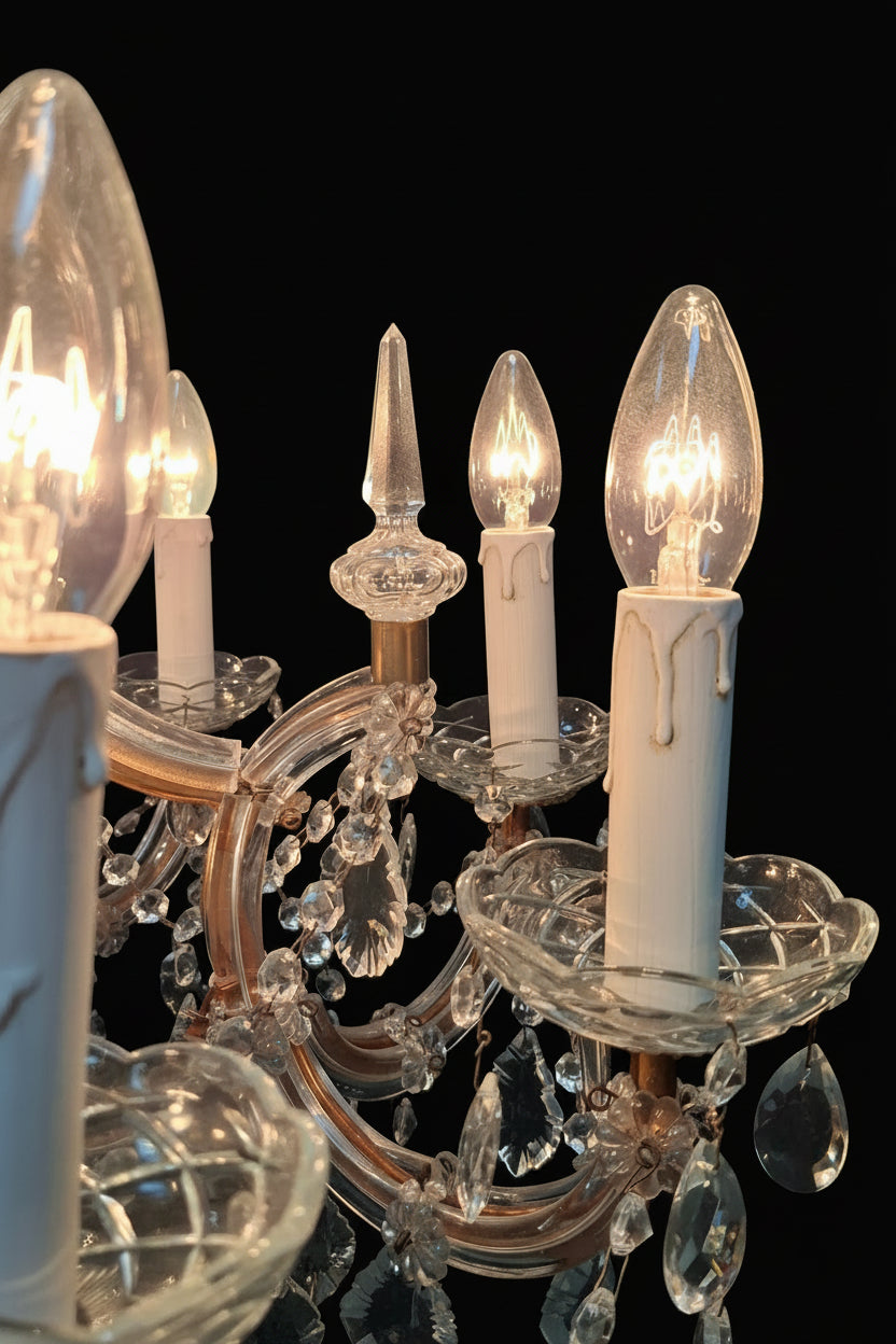 Marie Therese 8 Candle Chandelier