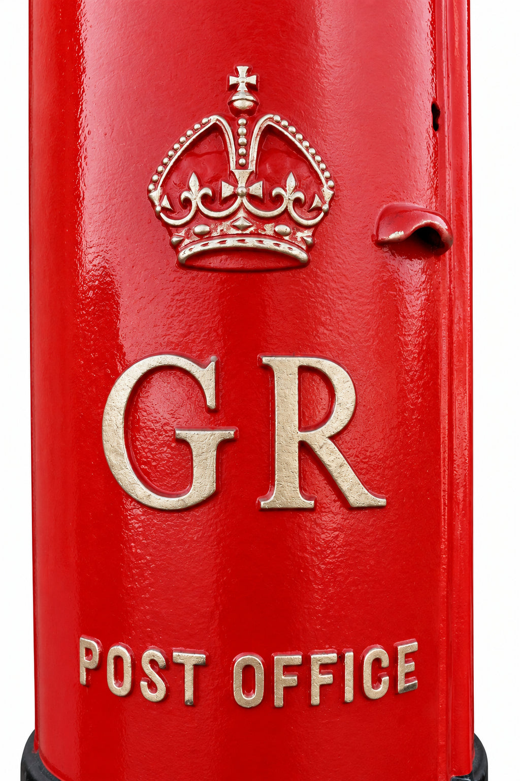 Original Restored George V (GR) Pillar Post Box With Keys