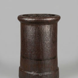 Salt Blazed Cannon Chimney Pot