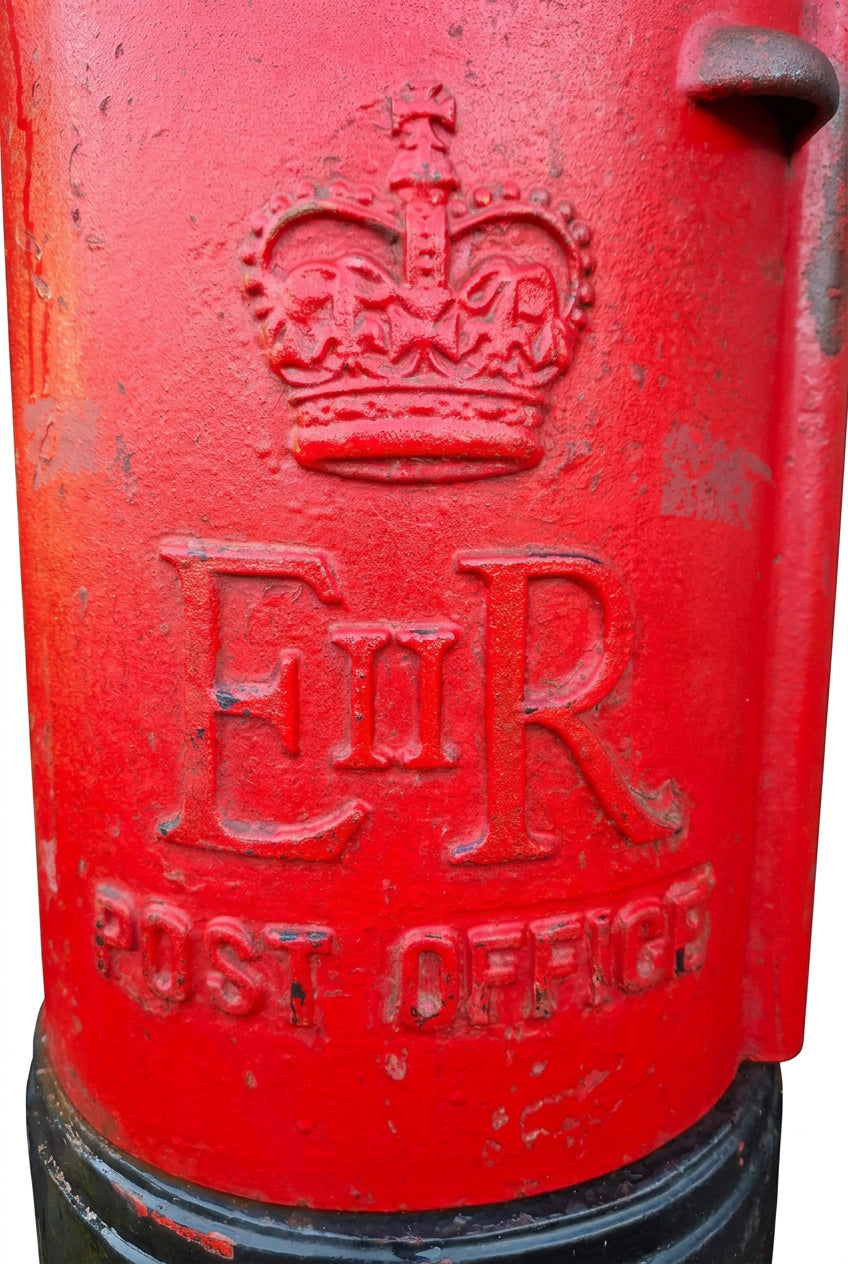 Elizabeth 2nd Pillar Post Box
