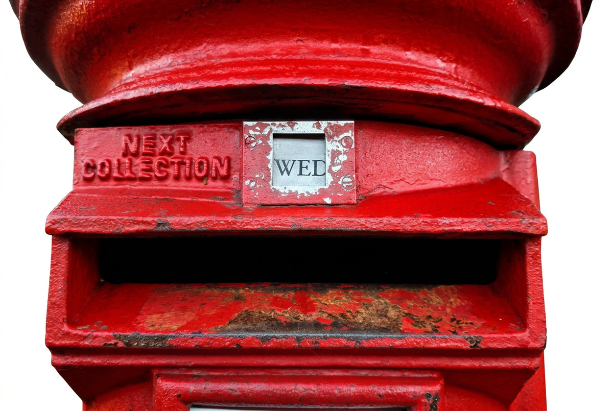 Elizabeth 2nd Pillar Post Box