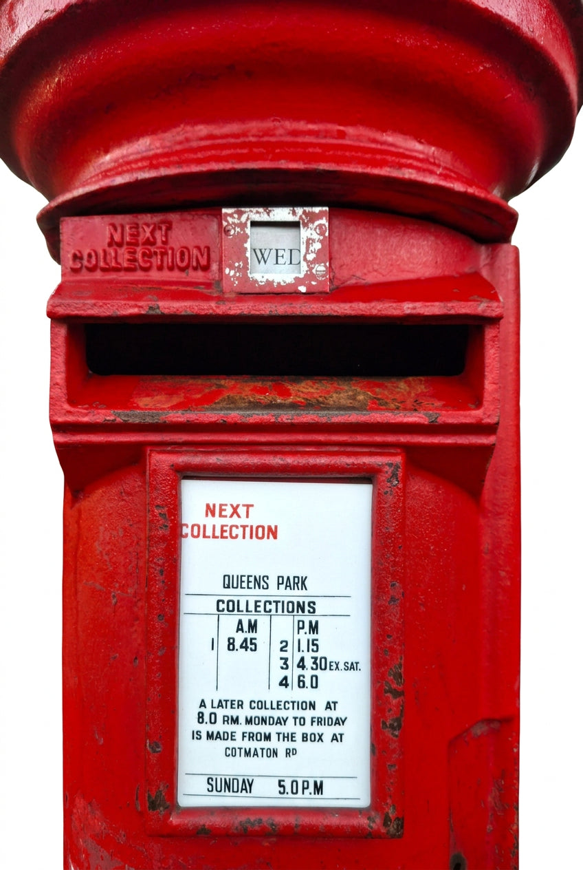 Elizabeth 2nd Pillar Post Box