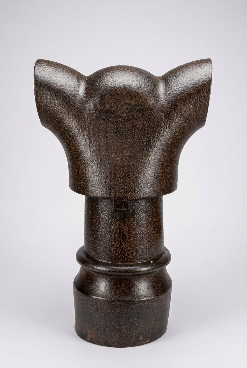 Unusual Salt Glazed Chimney Pot/Garden Feature