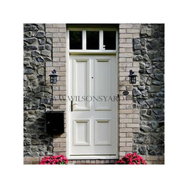 4 Panel Door & Fanlight - Wilsons Yard