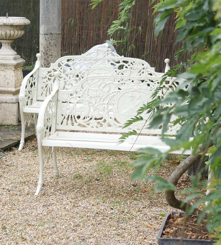 2 seat Cast Iron Lady Bench