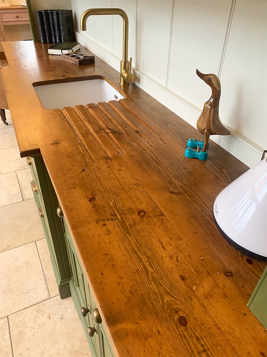 All in one country kitchen dresser