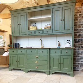 All in one country kitchen dresser