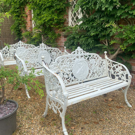 2 seat Cast Iron Lady Bench
