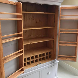 Bespoke free standing kitchen pantry