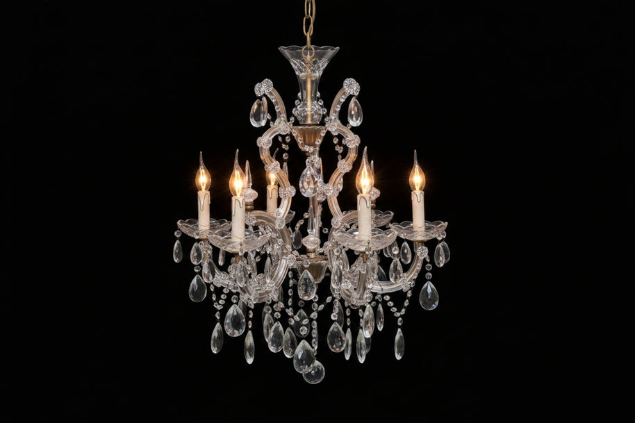 Marie Therese 6 Candle Chandelier