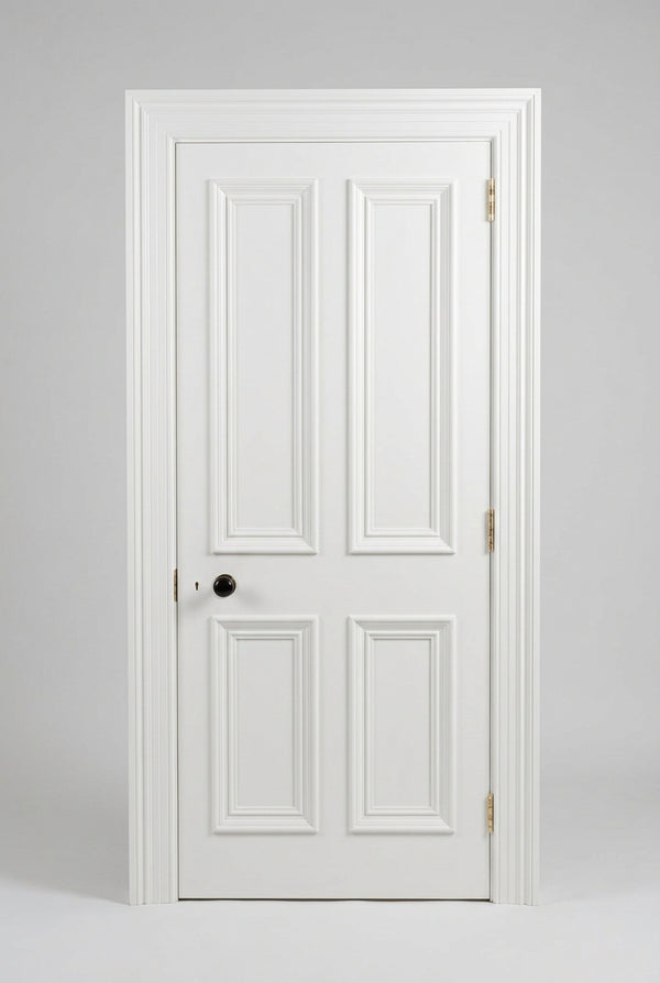 Georgian Style Four Panel Door - Bolection Mould