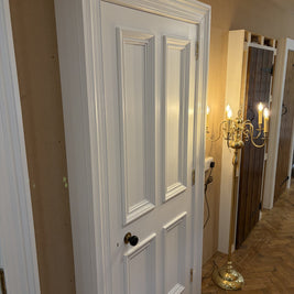 Georgian Style Four Panel Door - Bolection Mould