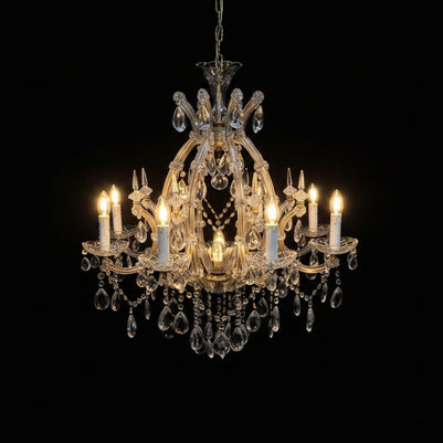 Large Impressive Marie Therese 9 Candle Chandelier