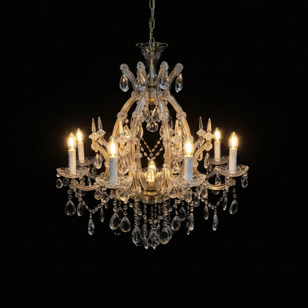 Large Impressive Marie Therese 9 Candle Chandelier