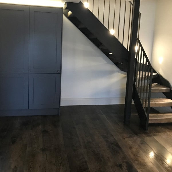 Pre Finished Contoured Cider Mill Blacked Washed Oak