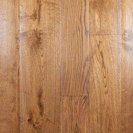 Pre Finished Contoured Cider Mill Period Walnut Stained Oak