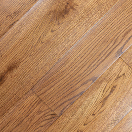 Pre Finished Contoured Cider Mill Period Walnut Stained Oak