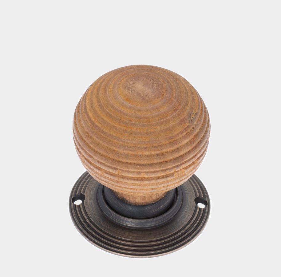 Oak Beehive Mk 1 w Antique Brass backplate