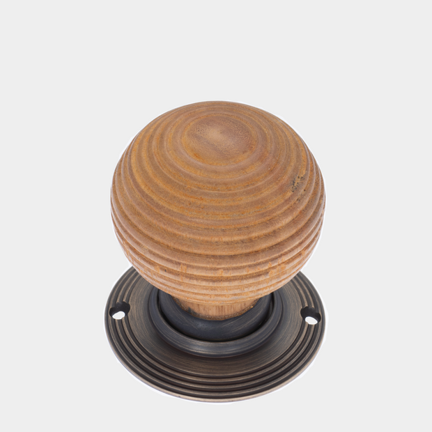 Oak Beehive Mk 1 w Antique Brass backplate