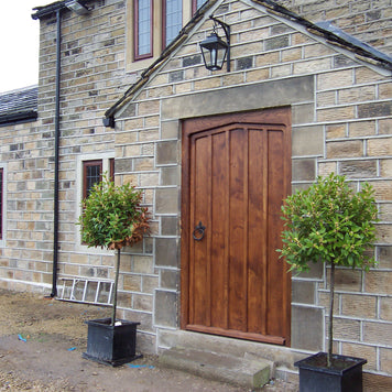 Bruce Waller Front Door & frame in solid oak