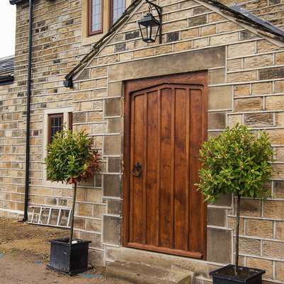 Bruce Waller Front Door & frame in solid oak