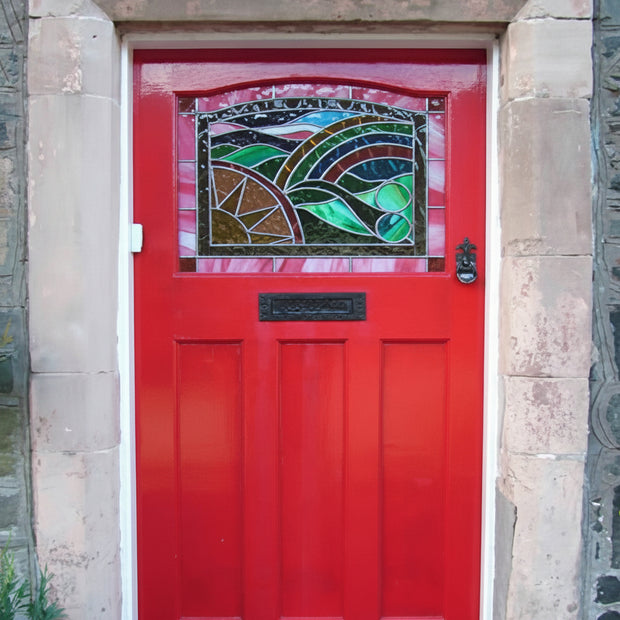 1930's Style Door In Red