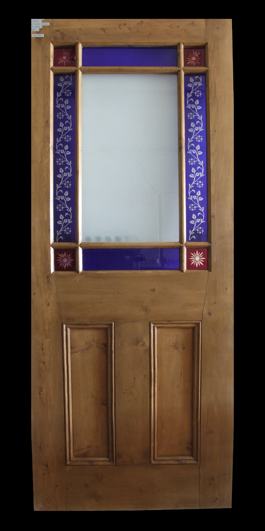 Starburst Pine Door