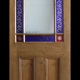 Starburst Pine Door