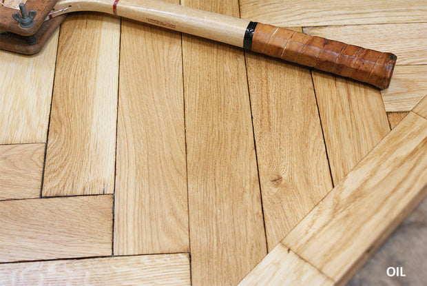 Reclaimed Parisian Racquet Club Oak Parquet T&G