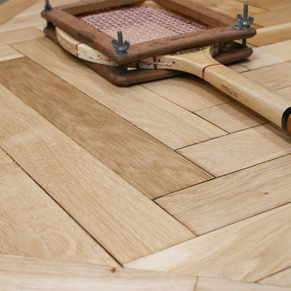 Reclaimed Parisian Racquet Club Oak Parquet T&G