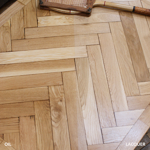 Reclaimed Parisian Racquet Club Oak Parquet T&G