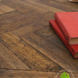 Vintage English Oak Parquet
