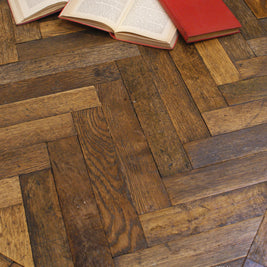 Vintage English Oak Parquet