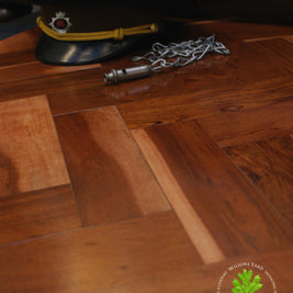 RHODESIAN TEAK PARQUET DUAL TONE TONGUE AND GROOVE