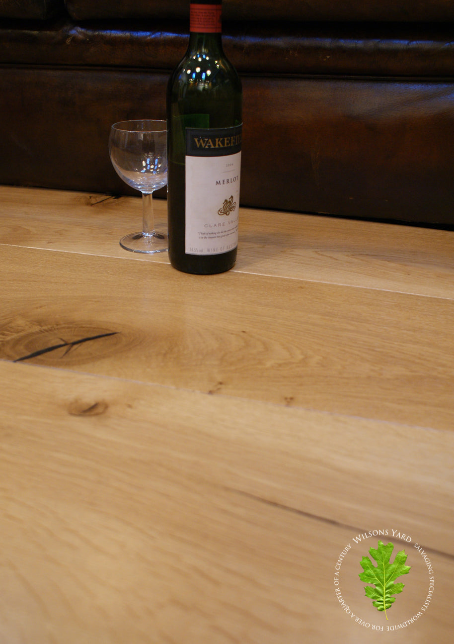 250 x 19/5mm Unfinished European Engineered Oak Plank – 39m2