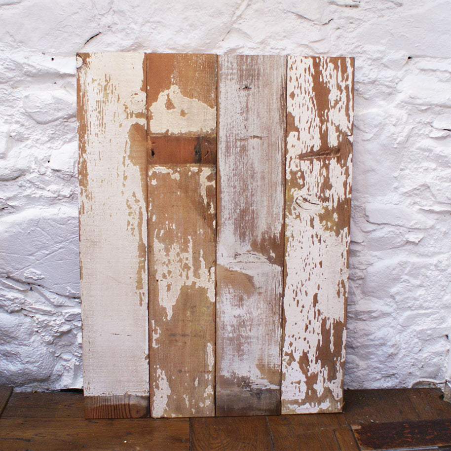 Reclaimed Swindon Brushed & Limed Pine Cladding