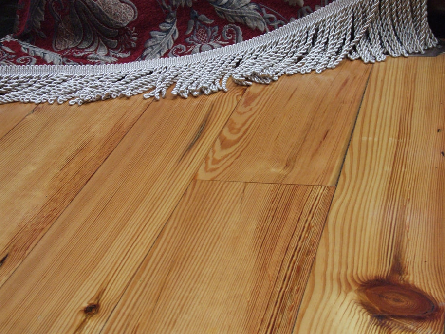 151 x 19mm Resawn Grade A Pitch Pine Plank T&G – 36M2 Job Lot