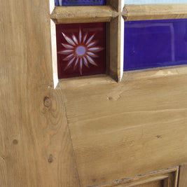 Starburst Pine Door